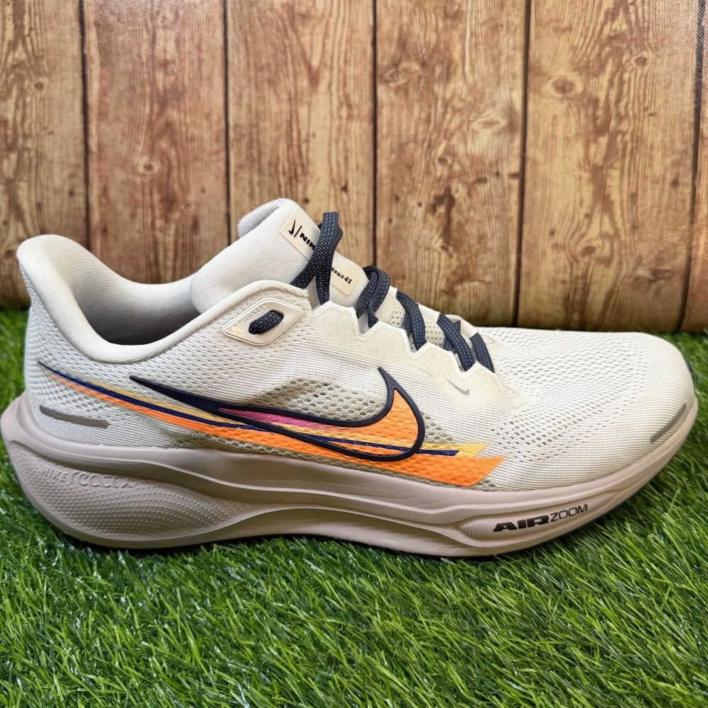 Nike Pegasus 41 Running Snakers Mens size 11 Sail Orange Athletic Nike by you